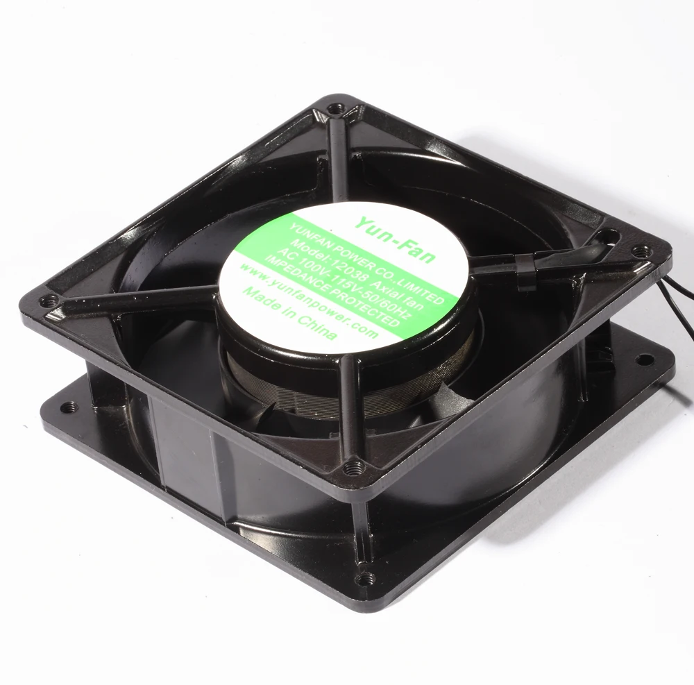 Electric motor 12038 cooling ac 120x120x38 volt 120mm axial fan 110v 220v cooler fan
