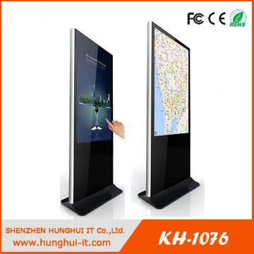 Floor Standing Vertical Interactive Digital Signage Totem LCD TV Touch Screens Kiosk Advertising Display for advertising