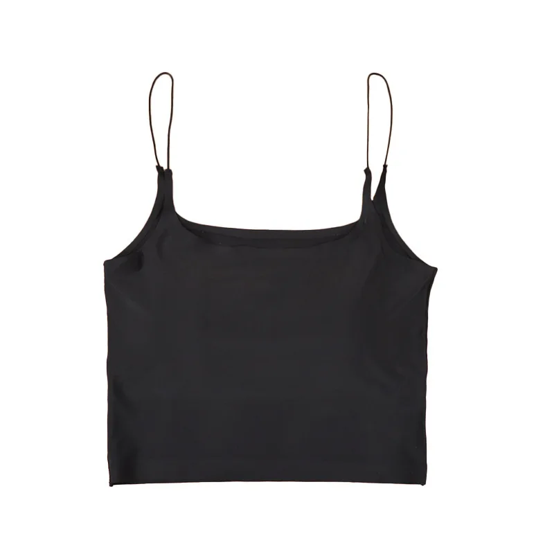 
Summer girl breathable ice Silk top bra Seamless Tube top bra wiht pad 