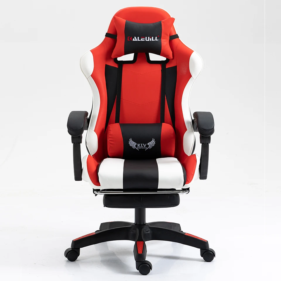 Office Furniture Computer Cadeira Silla Gamer Chairs Ergonomic Swivel Chaise Gaming Chair with Footrest