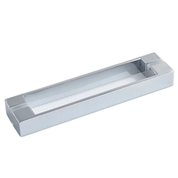 Bathroom Hardware Zinc Alloy Sliding Shower Push Pull Glass Strip Door Handle