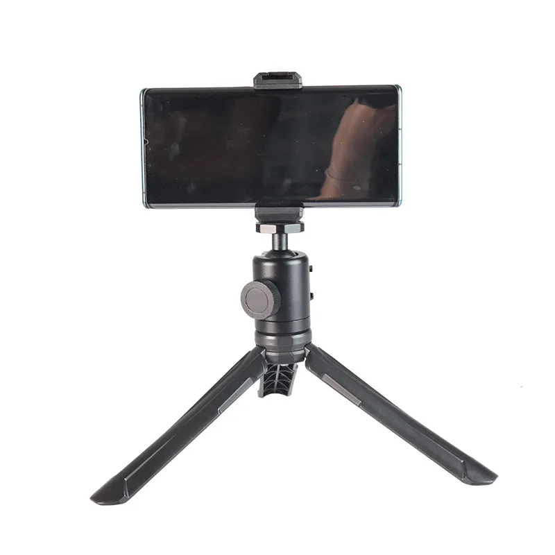 360 Degree Rotating 1/4' Screw Mini Ball Head Tripod Cold Shoe Mount Hot Shoe Adapter Photo Studio Accessories for DSLR Camera