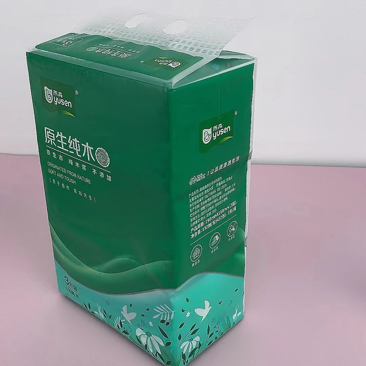 Premium Quality Facial Tissue Custom Sized Sheets Ultra Soft Interfolded Tissue