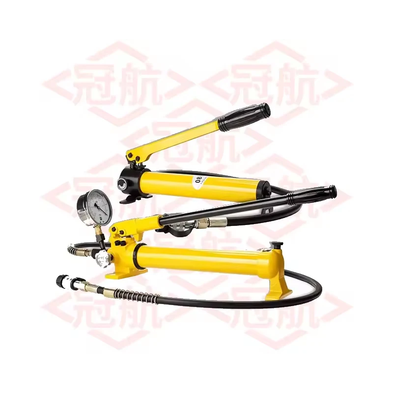 CP-180 Single Acting High Pressure Hydraulic Manual Pump with Pressure Gauge