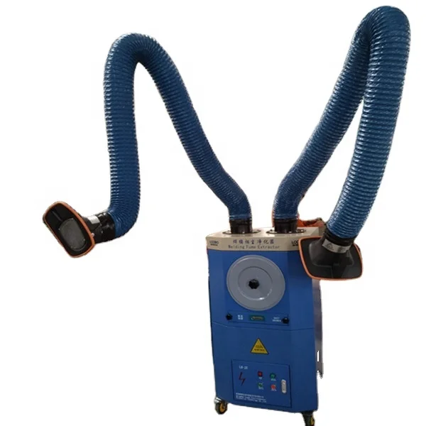 smoke filtration dust extractor to eliminate the possibility of inhaling welding fume extractor
