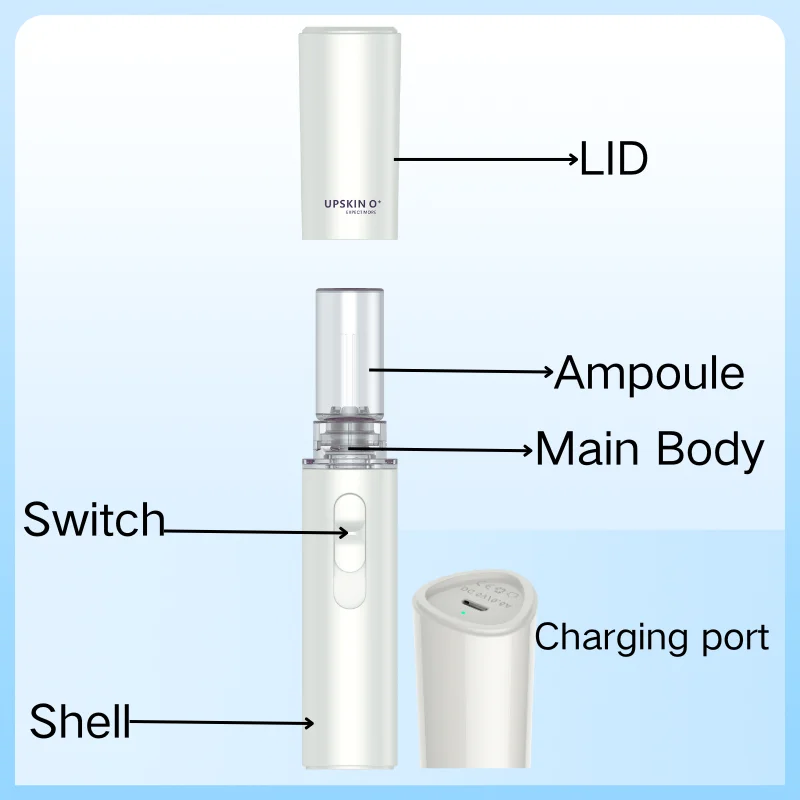 High Quality 360 Hydrogen SPA For Skin intelligent control system Supernano introductive technology Moisturizer Spray