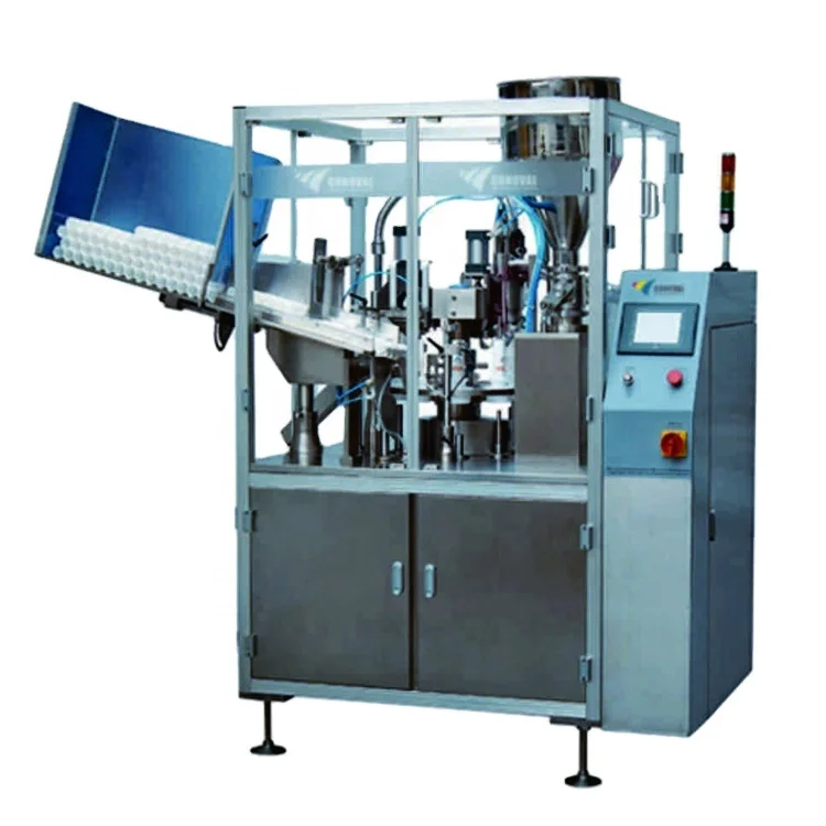 Plastic Laminated aluminum tubes filling and sealing machine suppository machine