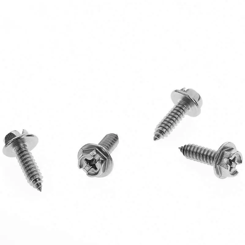 Chinese manufacturer Oukailuo M6x20mm Hex Washer Head Self-tapping License Plate frame screws