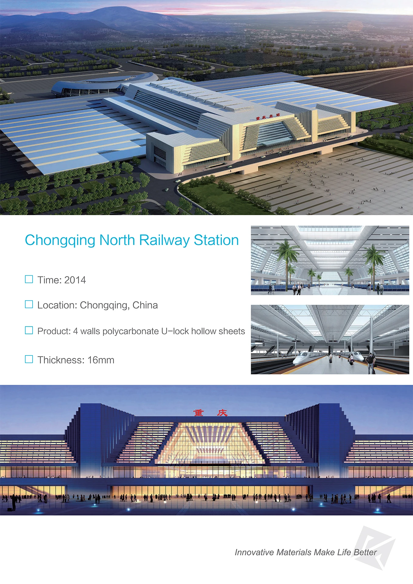 Clear customized PC sun sheets polycarbonate supplier policarbonato multi-span greenhouses 16 mm polycarbonate hollow sheet