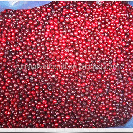 Individual quick freezing Quick Frozen Fruit Berry Frozen lingonberry for Beverage Producing