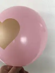 100 Pcs/Bag Three Color  Printing Gold Love Or Oh Baby 12 Inch Latex Balloon Inflatable Air Balloons Wedding Decoration Balloon