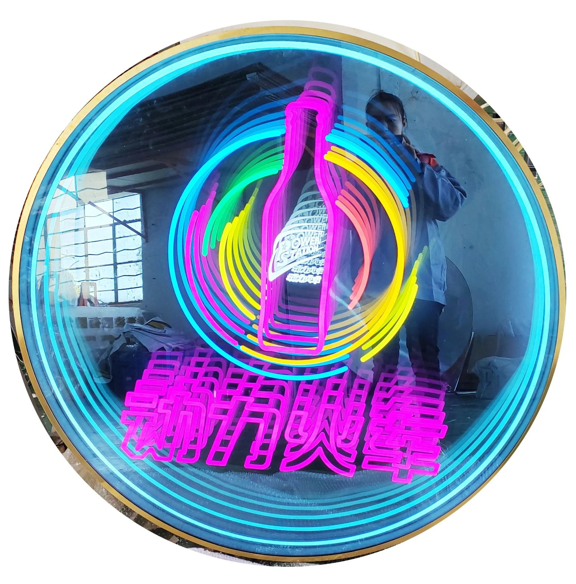 Factory price wall sign 3D Led neon sign infinity mirror light Infinite Mirror infinity mirror led letter