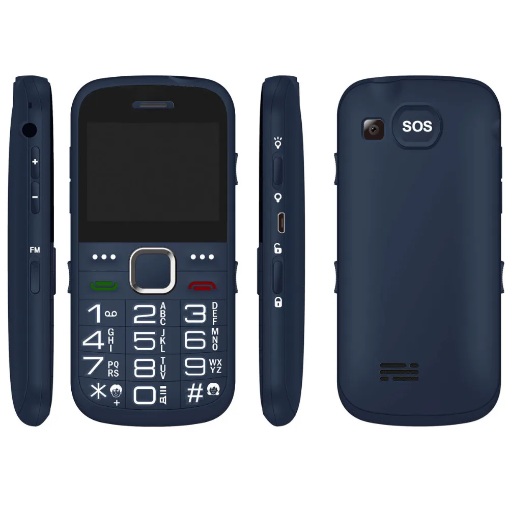 
Оригинальные 2,31 дюймовые мобильные телефоны Bar для пожилых людей с большими кнопками sos сотовые телефоны для пожилых людей 