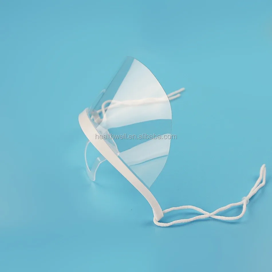 Transparent Face mouth cover with Anti Fog Shield