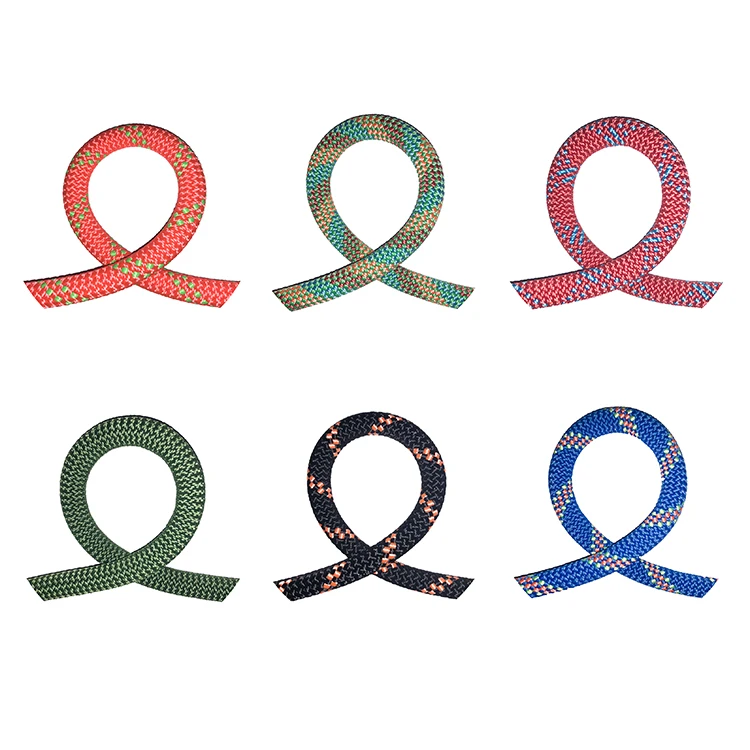 9mm army green double Braided Nylon solid  Colorful Yacht Rope