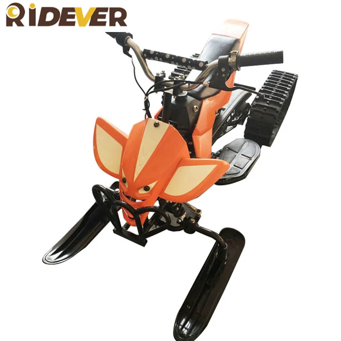Миниатюрный газовый снегоход Ridever 49 куб. См максимальная нагрузка 80 кг дешевый китайский для