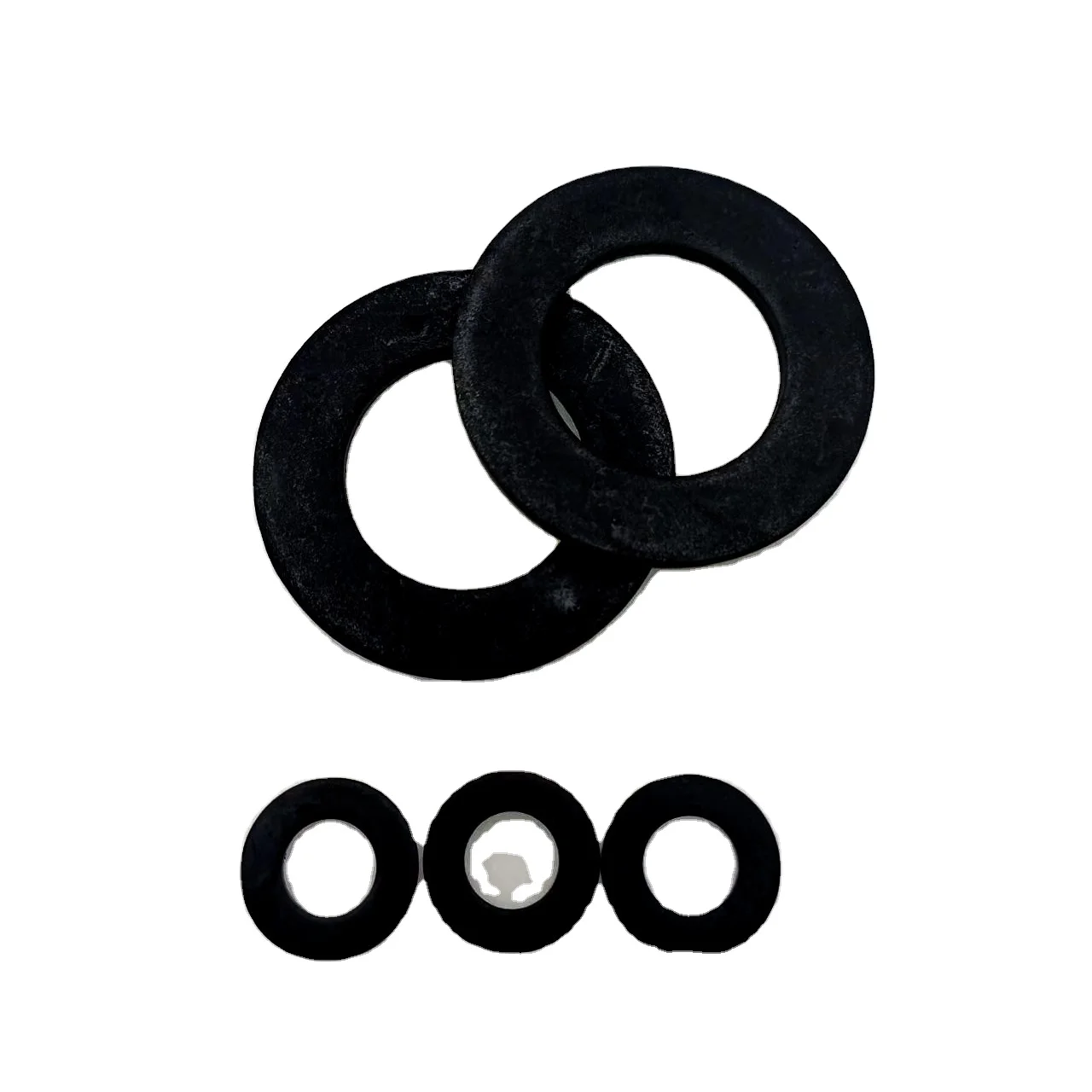 M14 M16 M18 Galvanized Steel Conical Spring Washer  B7 B7M Black Oxide Coating DIN6796 Split Lock Flat Washer Zinc Plated Finish