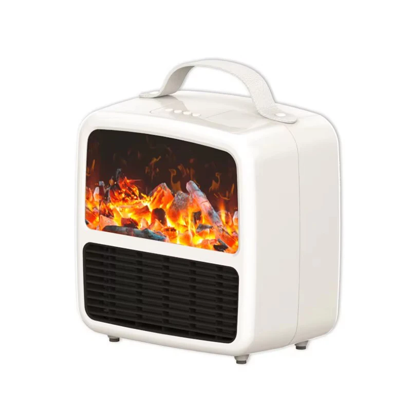 OEM Mini Portable 1500W PTC Ceramic Space Heater Battery Operated for Home Office Garden Living Room Outdoor Use