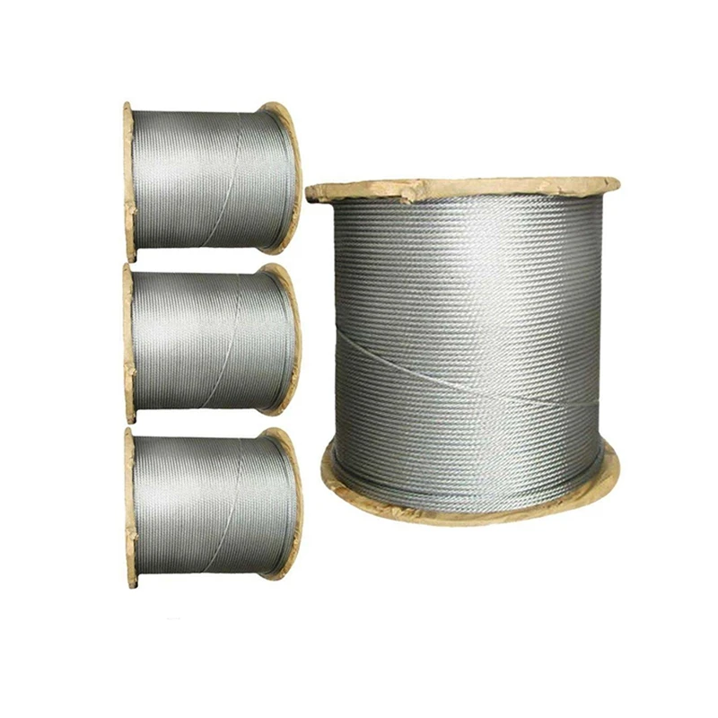 
Hot Dip Galvanized Brass Plated Prestressed Steel Rope Armoured Cable Wire 