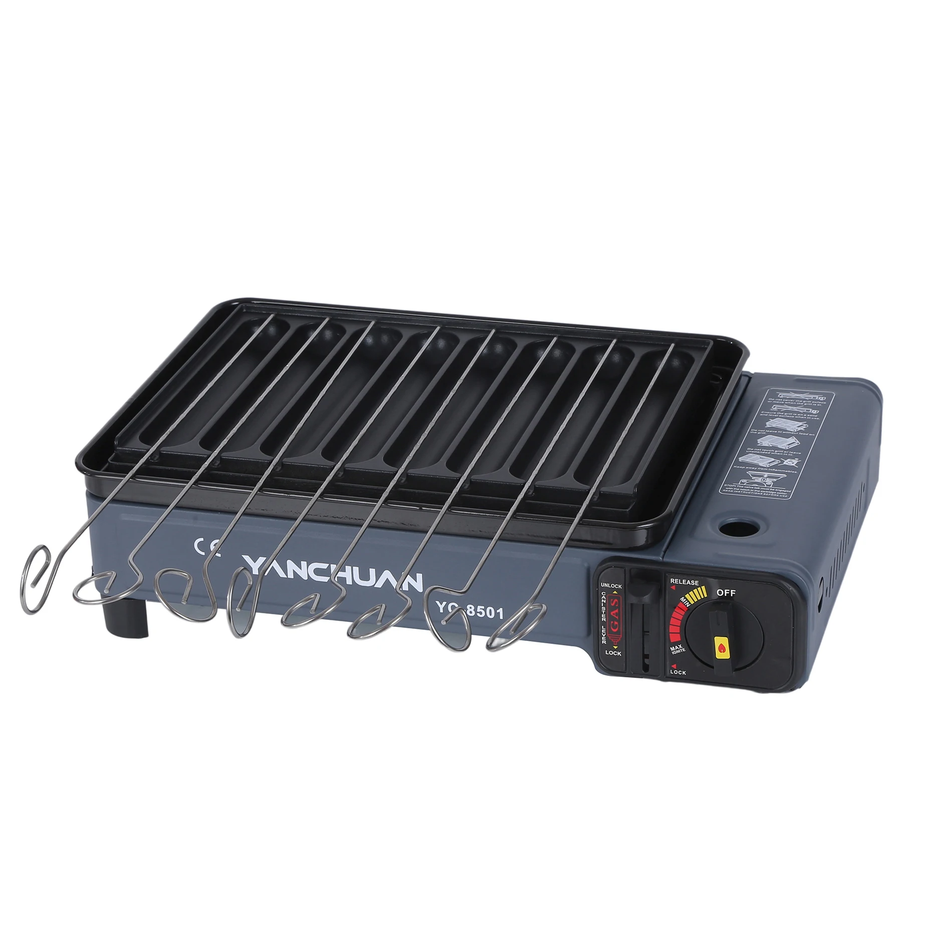 Compact Easy Operation Camp Stove Portable Camping Gas Stove For Emergency Outdoor Equipment