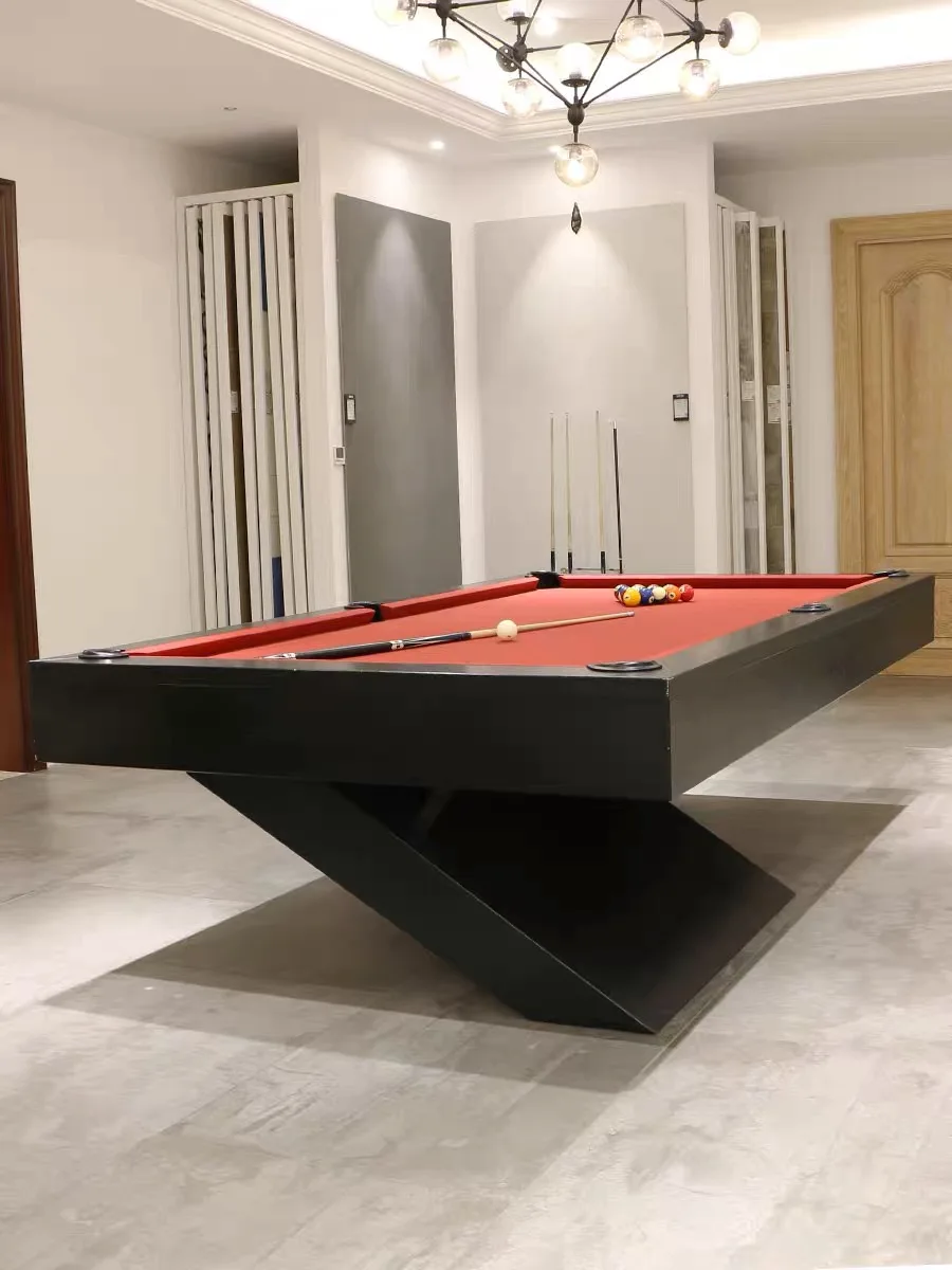 Superior Quality Mesa De Billar 8ft 9ft Solid Wood Slate Top Billiard Pool Table