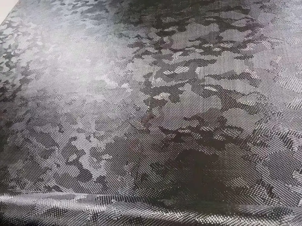 New style complex weave beautiful carbon fiber fabric