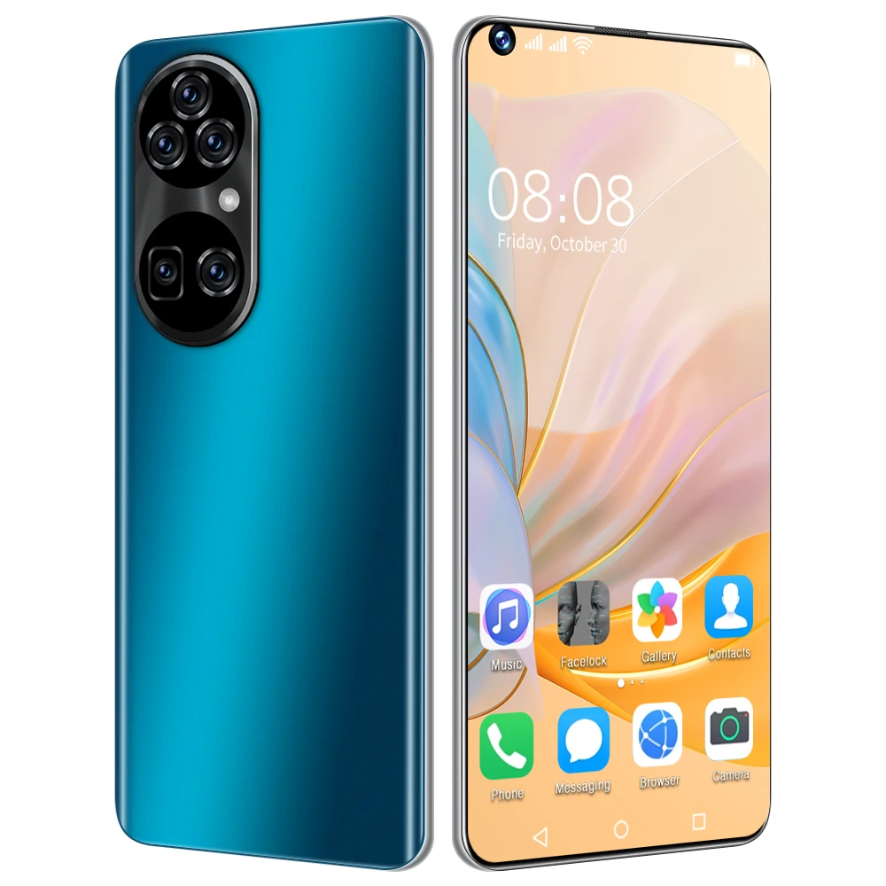 2022 P50 Pro 7.3 HD+ Full Display cheapest smart phone 5g buy mobile phones