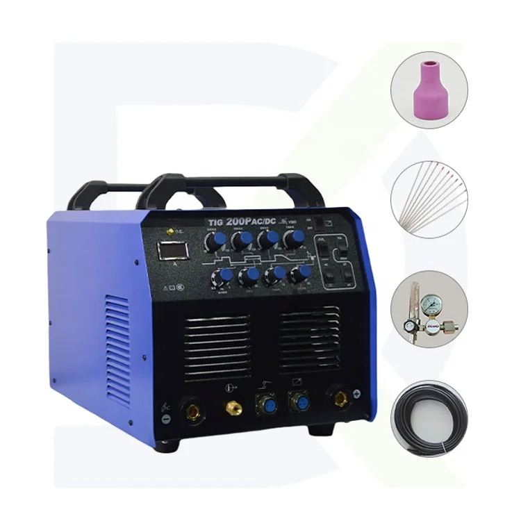 TIG 200 PAC/DC arc MIG Электрический газосварочный инвертор сварочный