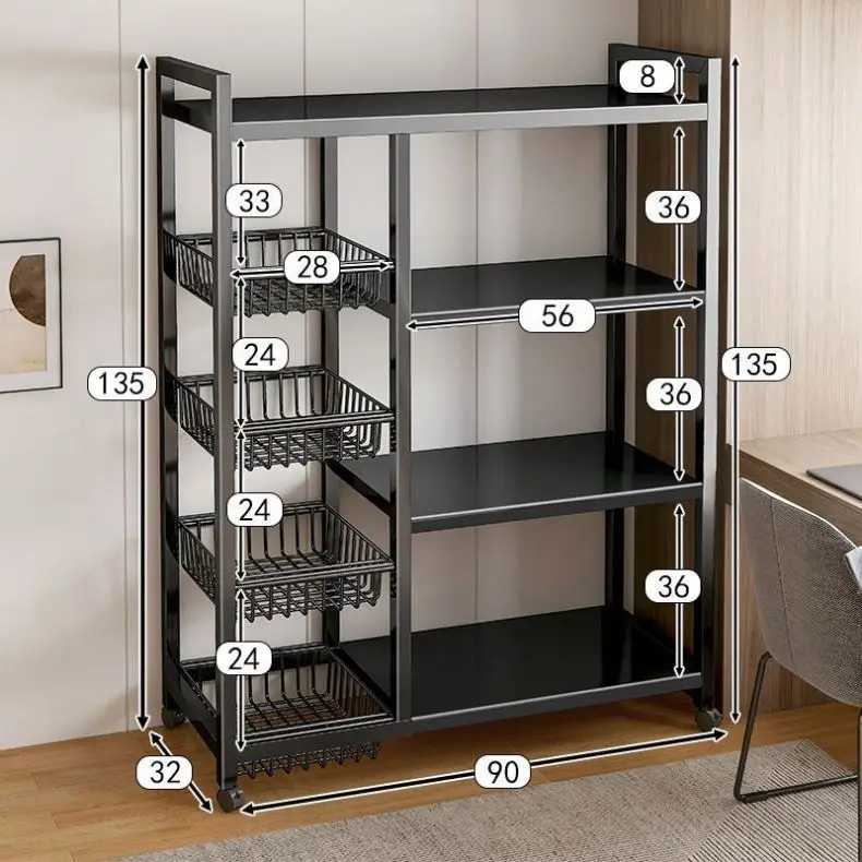 Multi Level kitchen Mezzanine Floor Storage Attic Rack