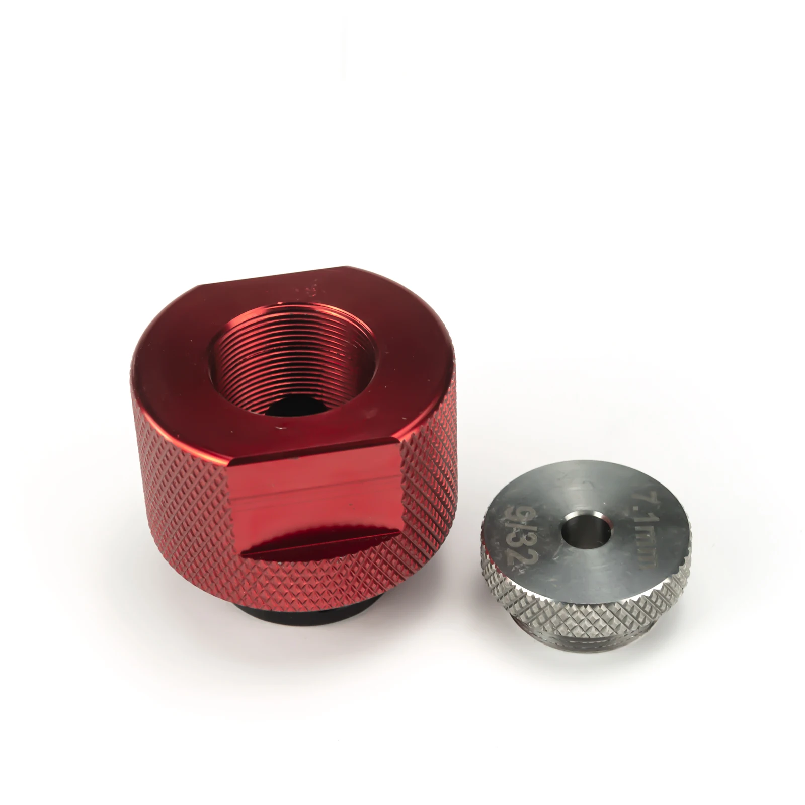 Направляющий сверлильный джиг приспособление для мини-растворителя из нержавеющей стали модульная трубка 6,5 дюйма L 1,1 дюйма OD Cup MST наконечник Napa 4003 в наличии в США