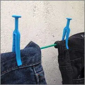 Colorful clothespin mini plastic clips indoor and outdoor laundry clips