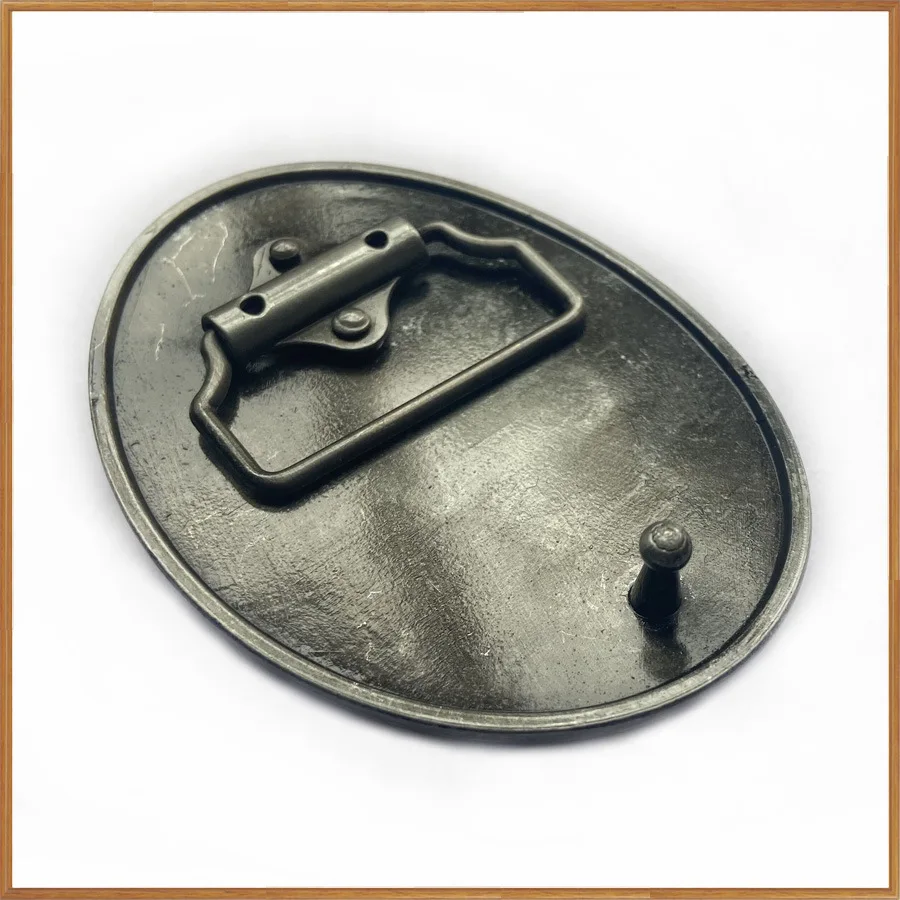 customized cowboy belt buckle big gold bull belt buckle Western Fashion Cowgirl Big Nickel Metal Bull Rodeo buckle for belt