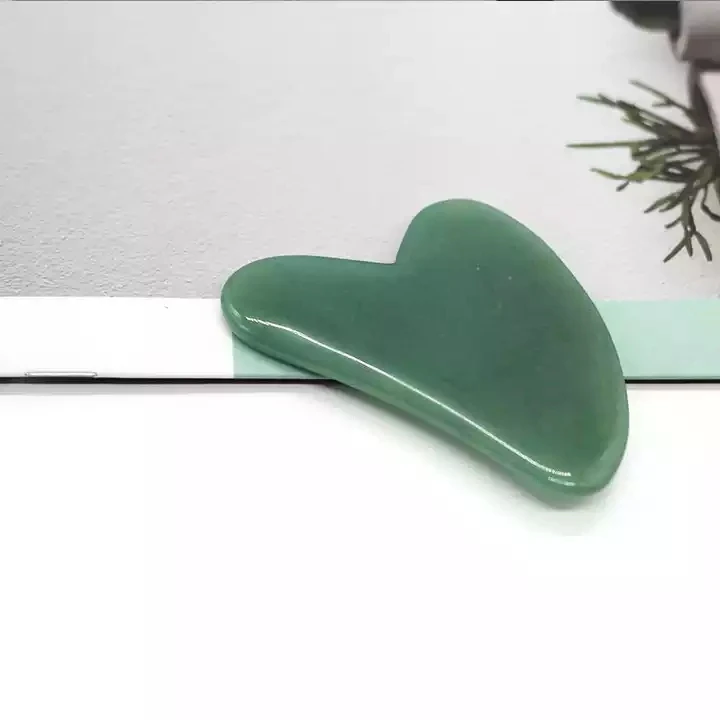8230254 нефрит Gua Sha каменная доска массажер для лица гуашь скребок Инструмент подтяжки средство удаления морщин кварцевая пластина Guasha