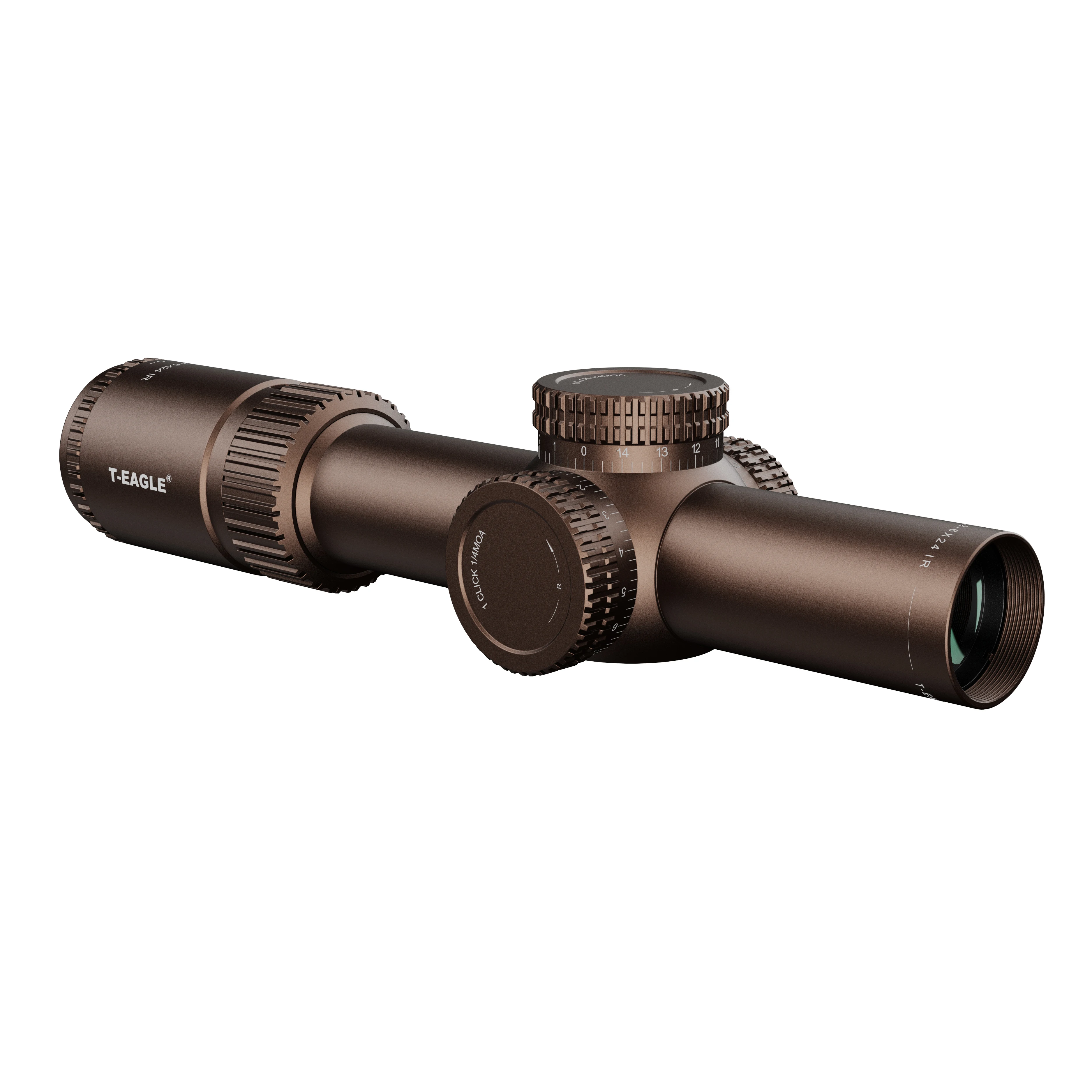 Accept OEM T-EAGLE EOS 1.2-6 Brown scope Thin Border tactical Optic sight Waterproof Quick Looking Outdoor Sports Hunting Scope