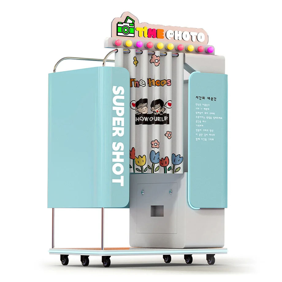 Multi-Style Cool Photo Booth Vending Machine SLR