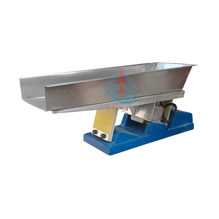GZV series fertilizer walnut shells vibrating pan feeder vibro conveyor machine price