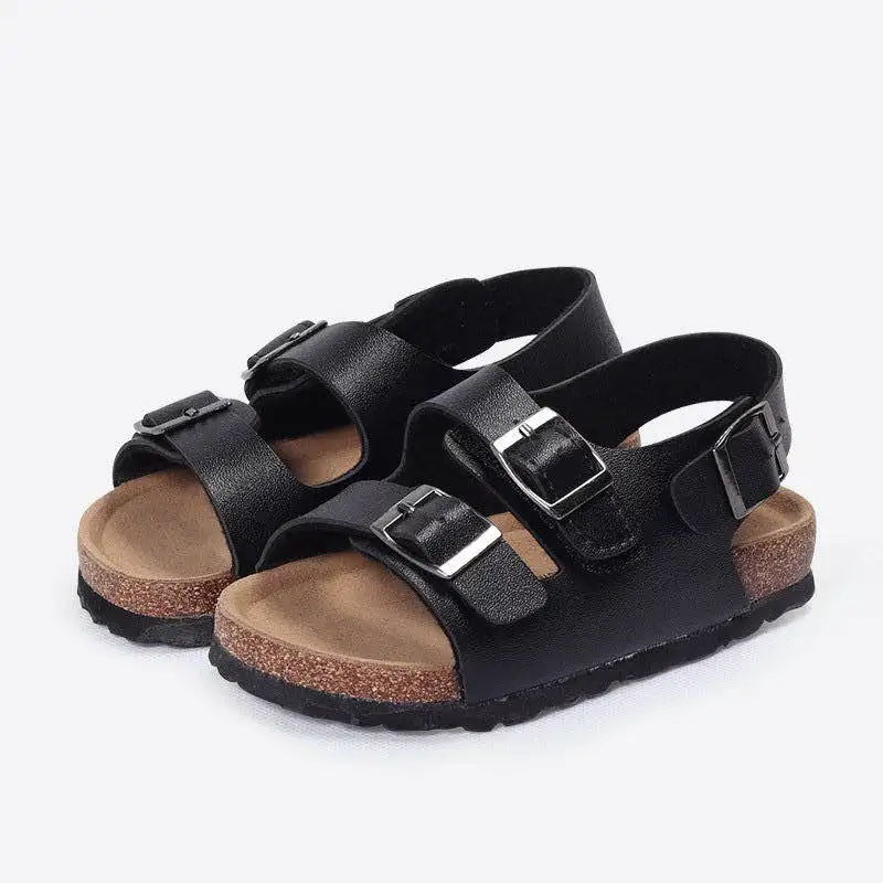 
best selling product cork sole summer sandals for kids 