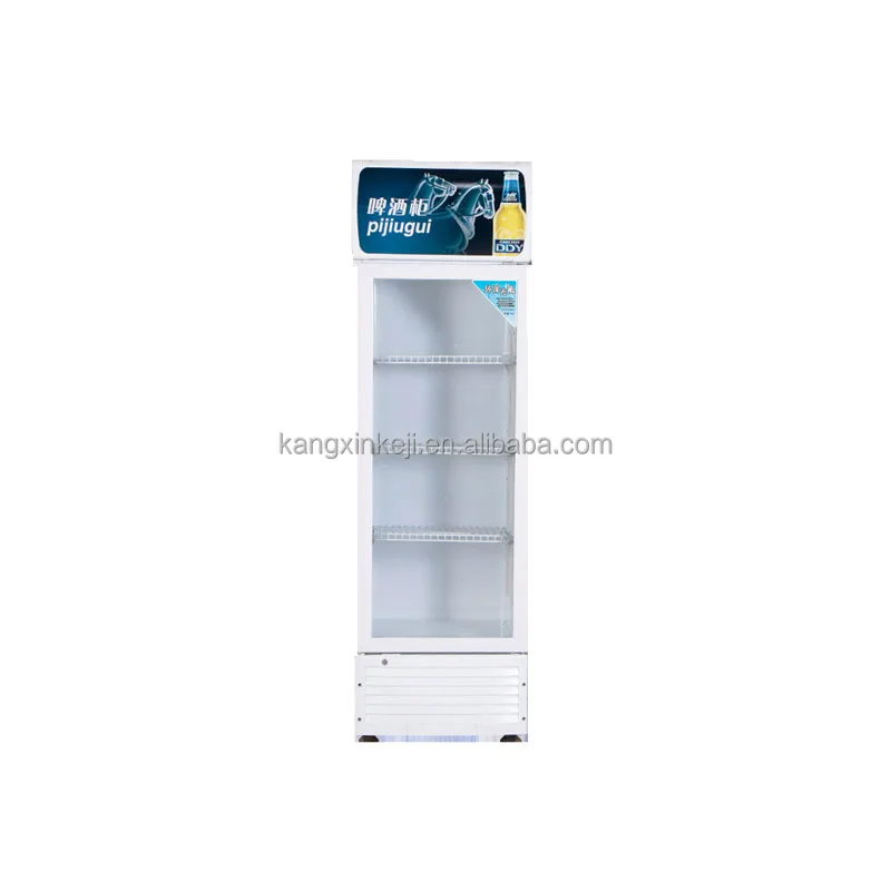 Vertical Beverage Cooler Pepsi Fridge Refrigerators Glass Door Chiller Supermarket Beer Display Freezer