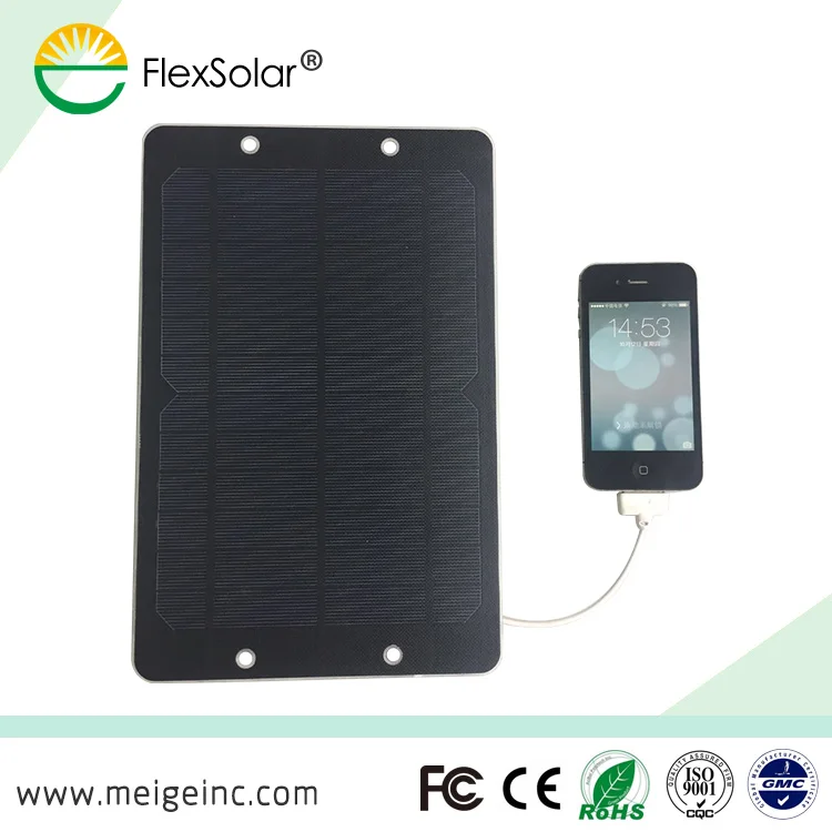 2019 factory Waterproof Portable Charger Power Bank mobile phone fast Solar Charger For Iphone