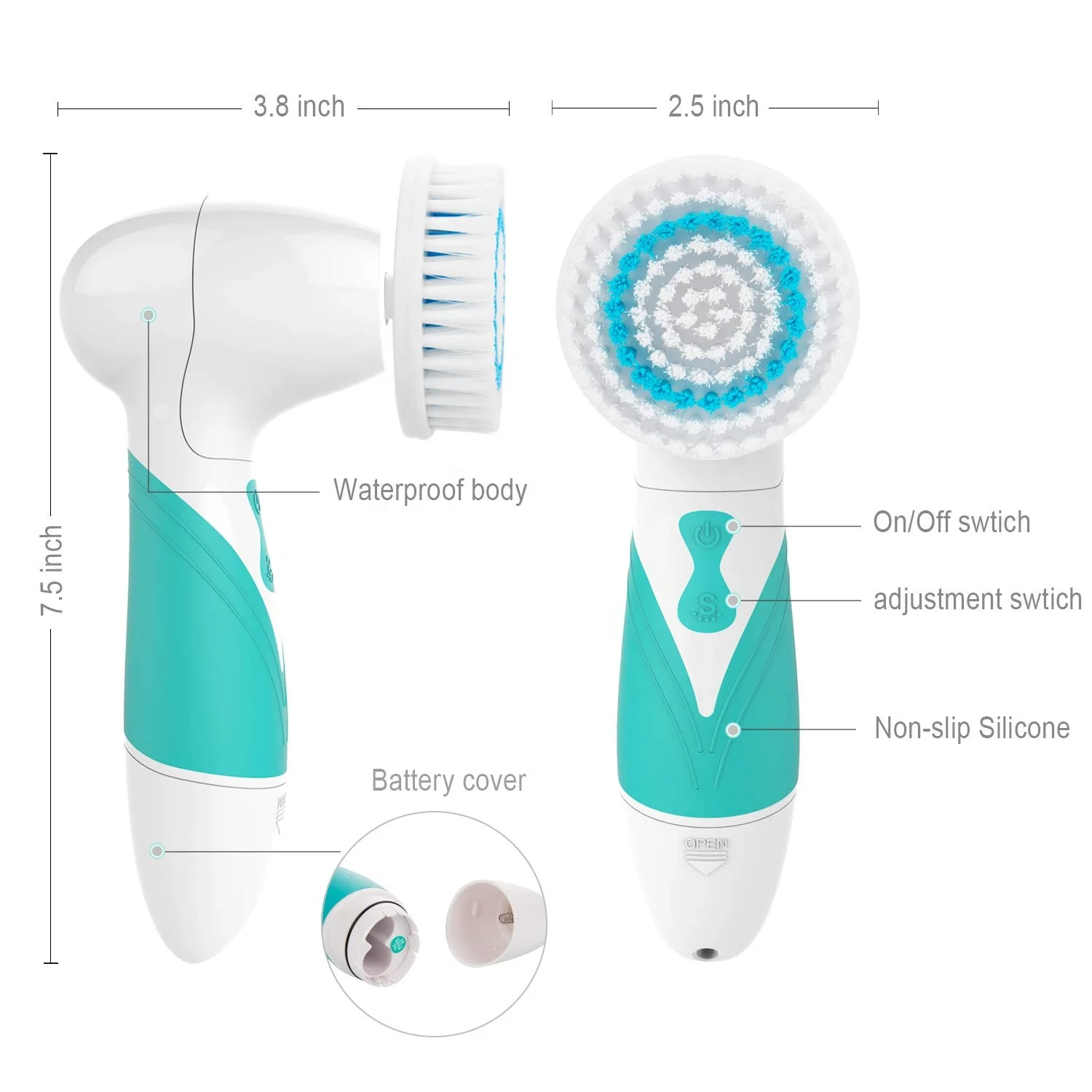 Electric mInicare sonic mini mary face washer visage facial cleanser conture aerocleanse cleansing device brush price only f