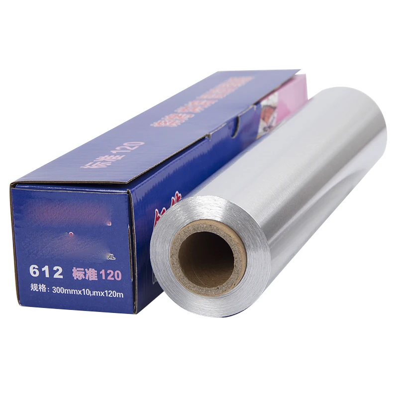 Wholesale Aluminum Hair Foil Pop Up Sheets Custom Size Disposable Roll Hair Foil