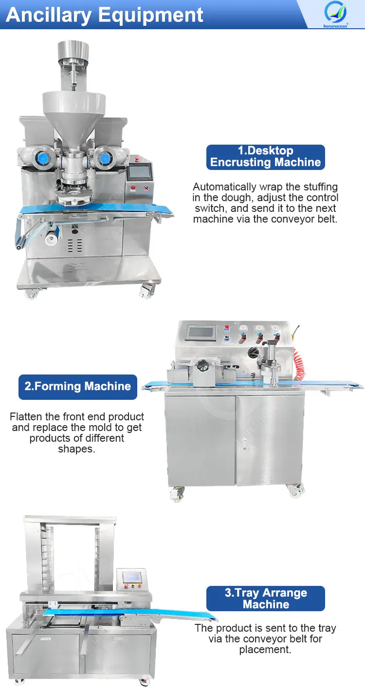 OCEAN Date Cookie Coxinha Falafel Maker Small Kubba Make Machine Maamoul Production Line