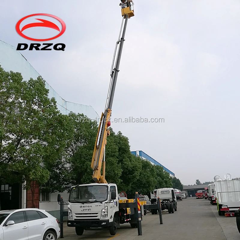 12m 14m 16m 18m 20m Hydraulic Telescopic Boom Foldable Boom Truck