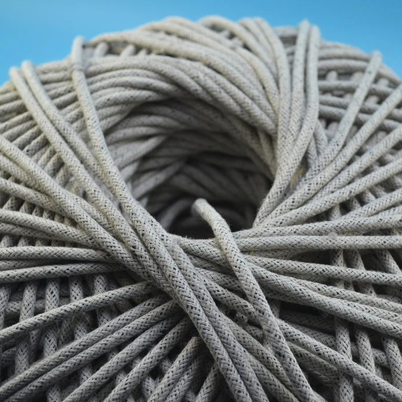Factory sale twisted cotton rope cord 6mm 8mm 10mm for sofa cushion