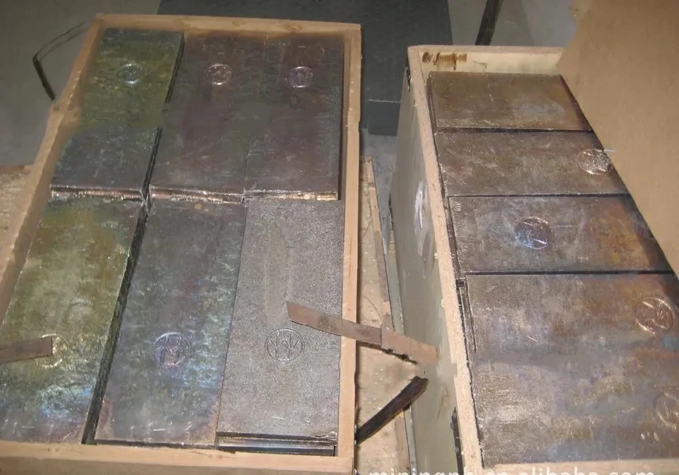 Excellent Quality Raw Material High Purity 99.9999% Customized Bismuth Metal Ingot