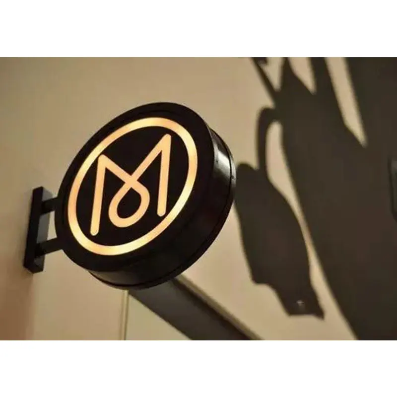 Led menu board Way Finding Illuminated Exterior Light Box Shop Sign illuminated lightbox signage