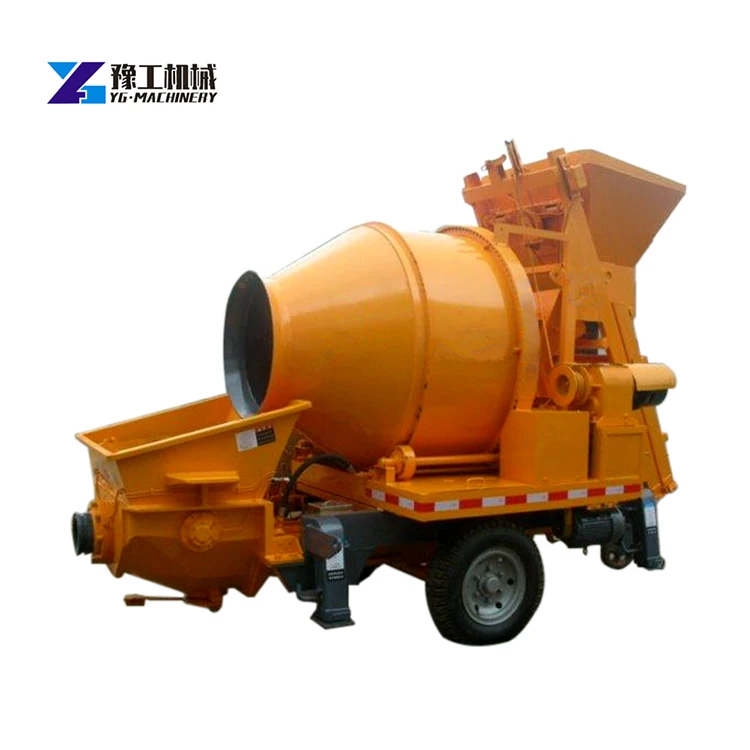 Small Diesel Concrete Pump Machine And Mixer China