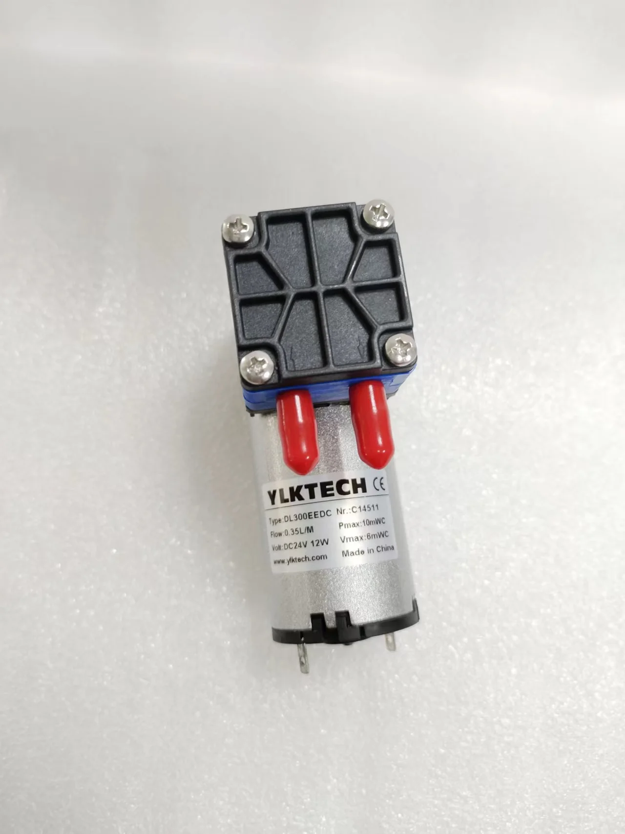 DC Brushless Micro Water Pump DL300EEDCB Electric 12V-24V Low Pressure Diaphragm Pump  OEM Application Support