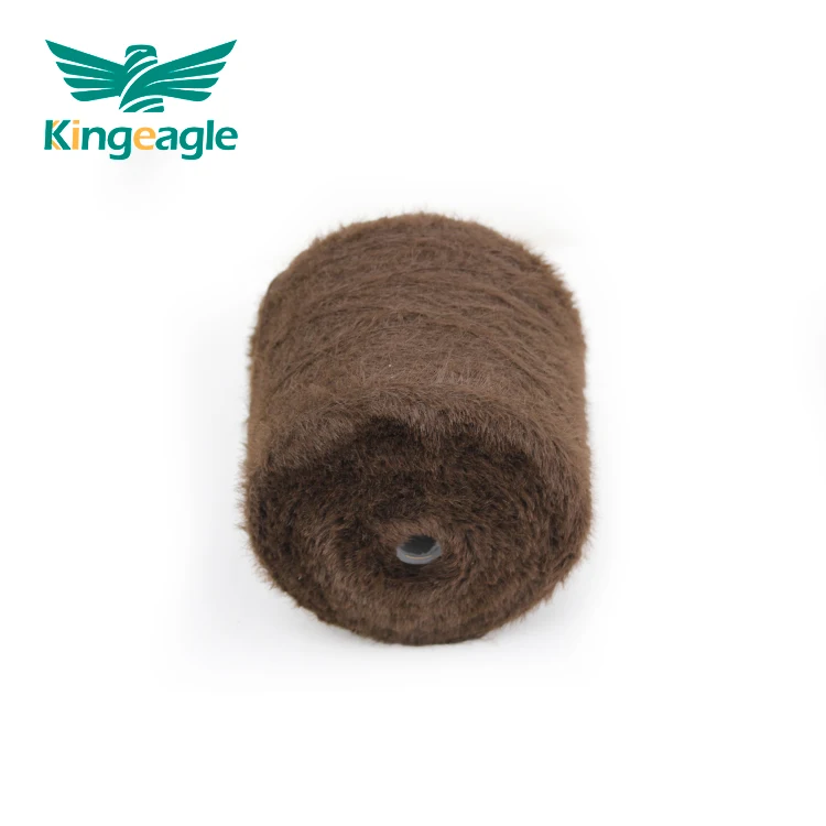 Kingeagle Super Soft Hairy 100% Nylon 2CM Mink Like Feather Yarn