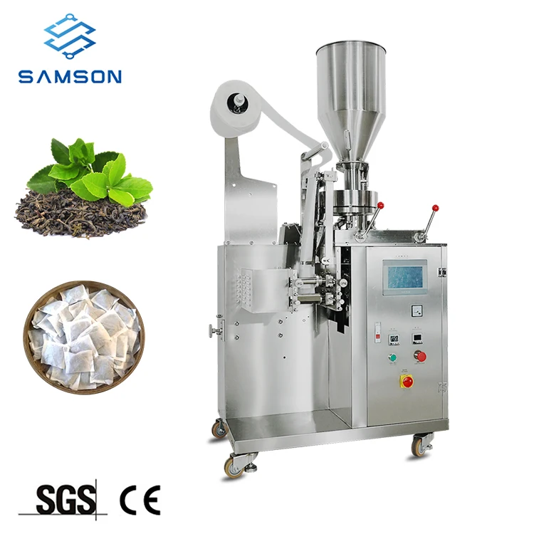 Автоматическая маленькая упаковочная машина для чайных пакетиков из фильтровальной бумаги